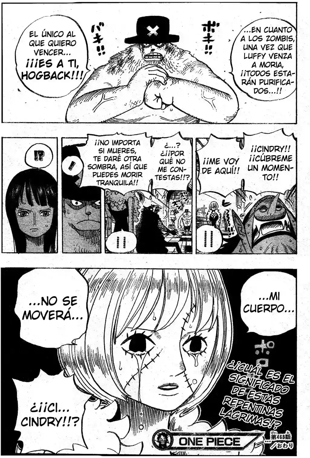 One Piece capítulo 468 página 19