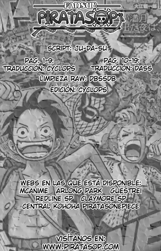 One Piece capítulo 469 página 17