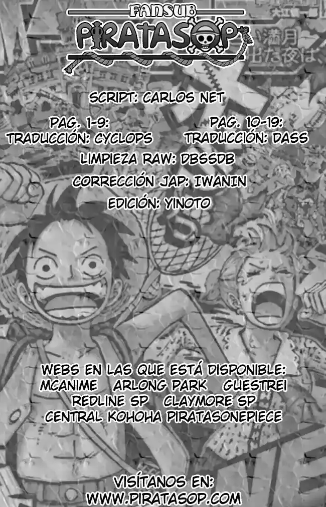 One Piece capítulo 470 página 16