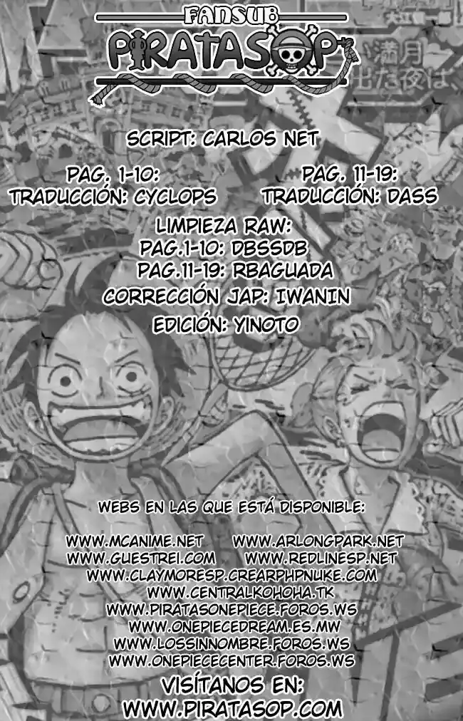 One Piece capítulo 472 página 18
