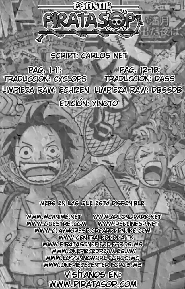 One Piece capítulo 473 página 19