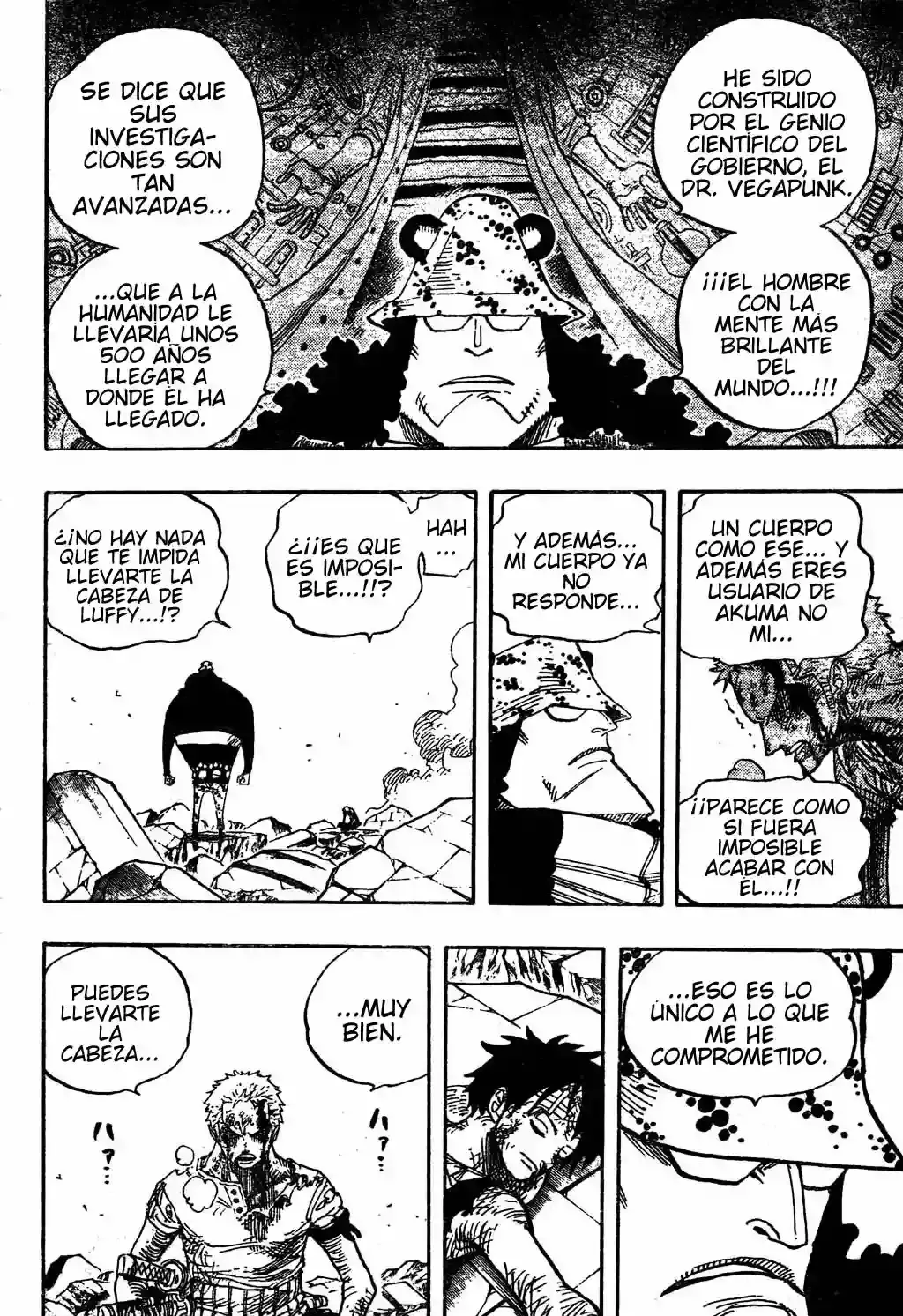 One Piece capítulo 485 página 10