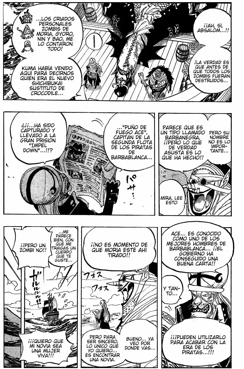 One Piece capítulo 486 página 3