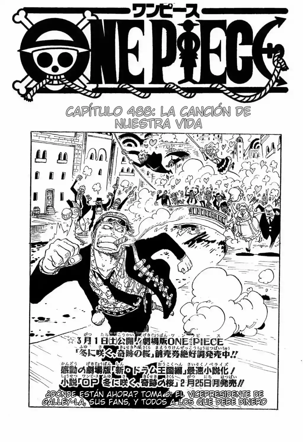 One Piece capítulo 488 página 1