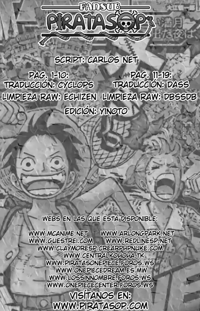 One Piece capítulo 488 página 20