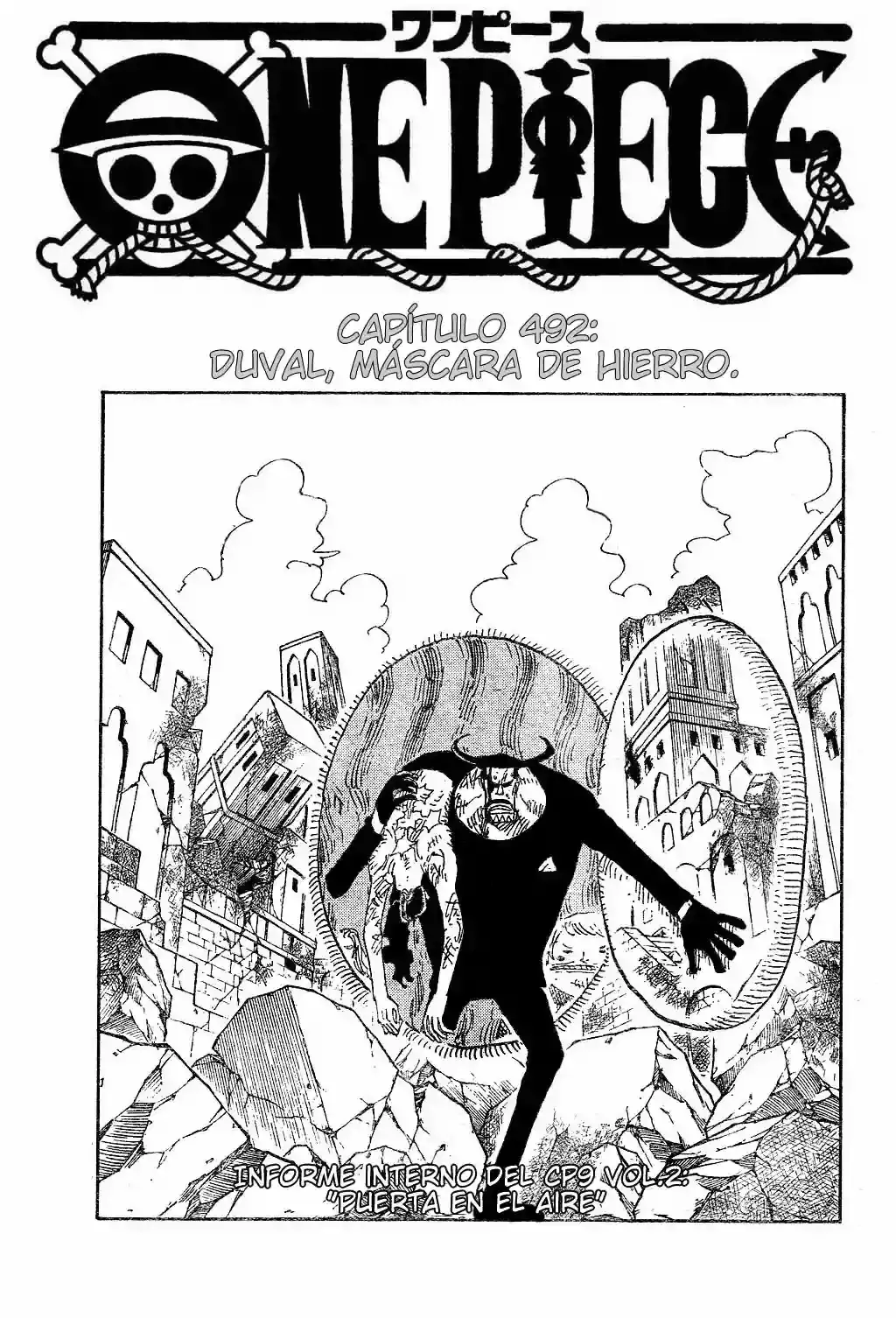 One Piece capítulo 492 página 1
