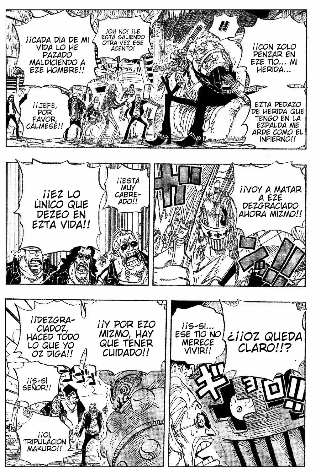 One Piece capítulo 492 página 5