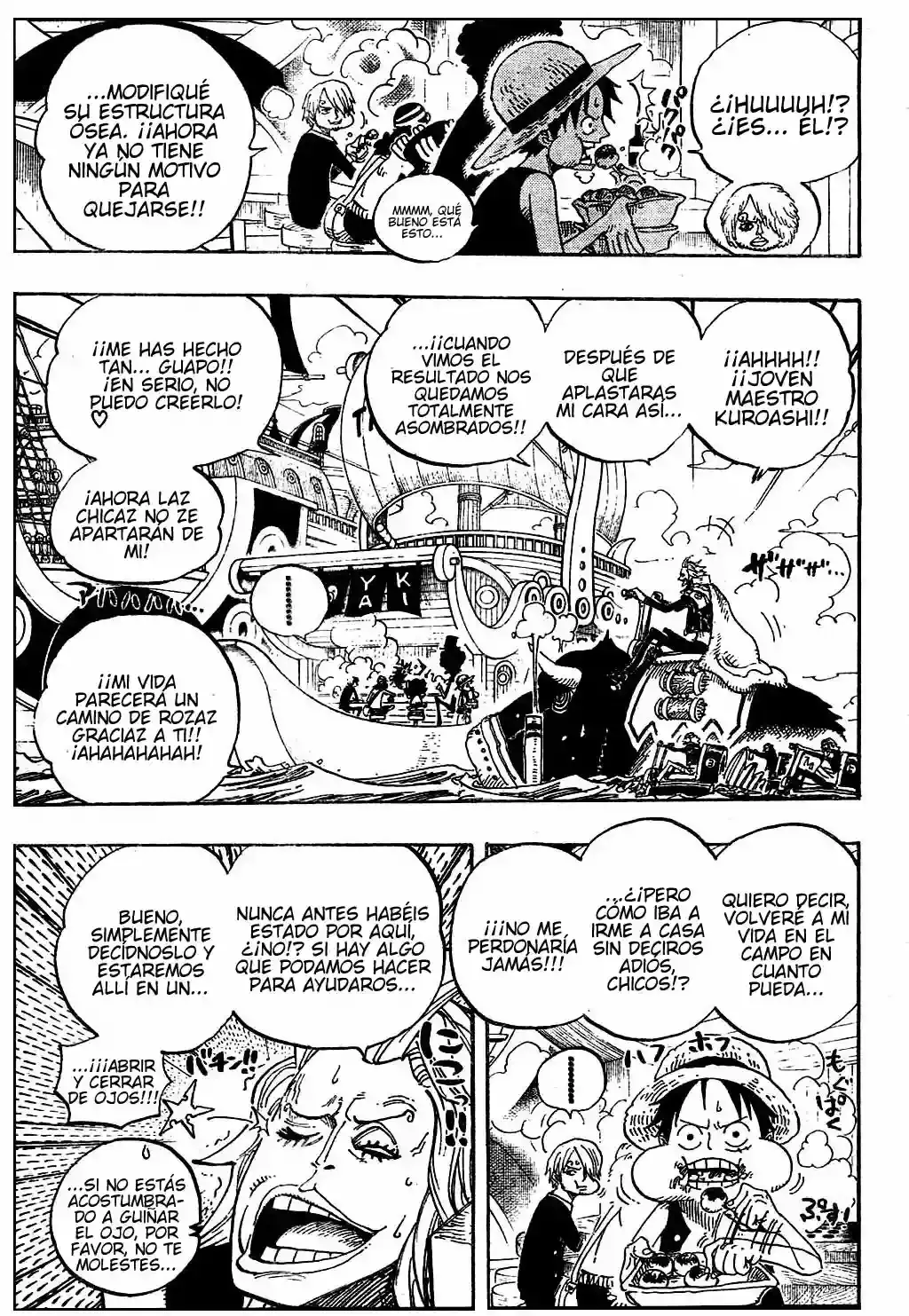 One Piece capítulo 496 página 5
