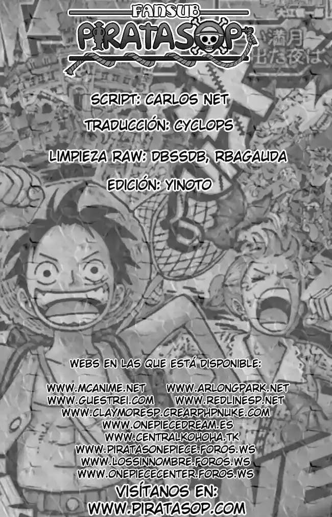 One Piece capítulo 498 página 20