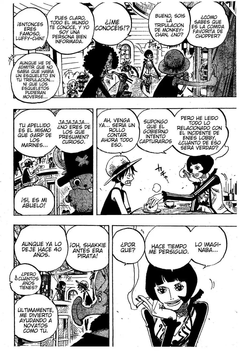 One Piece capítulo 498 página 8