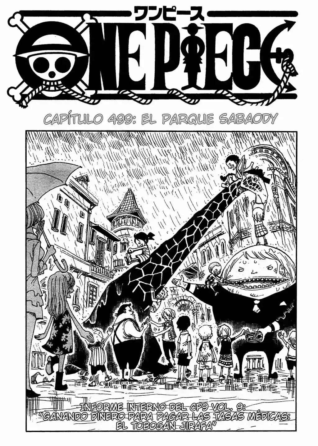 One Piece capítulo 499 página 1