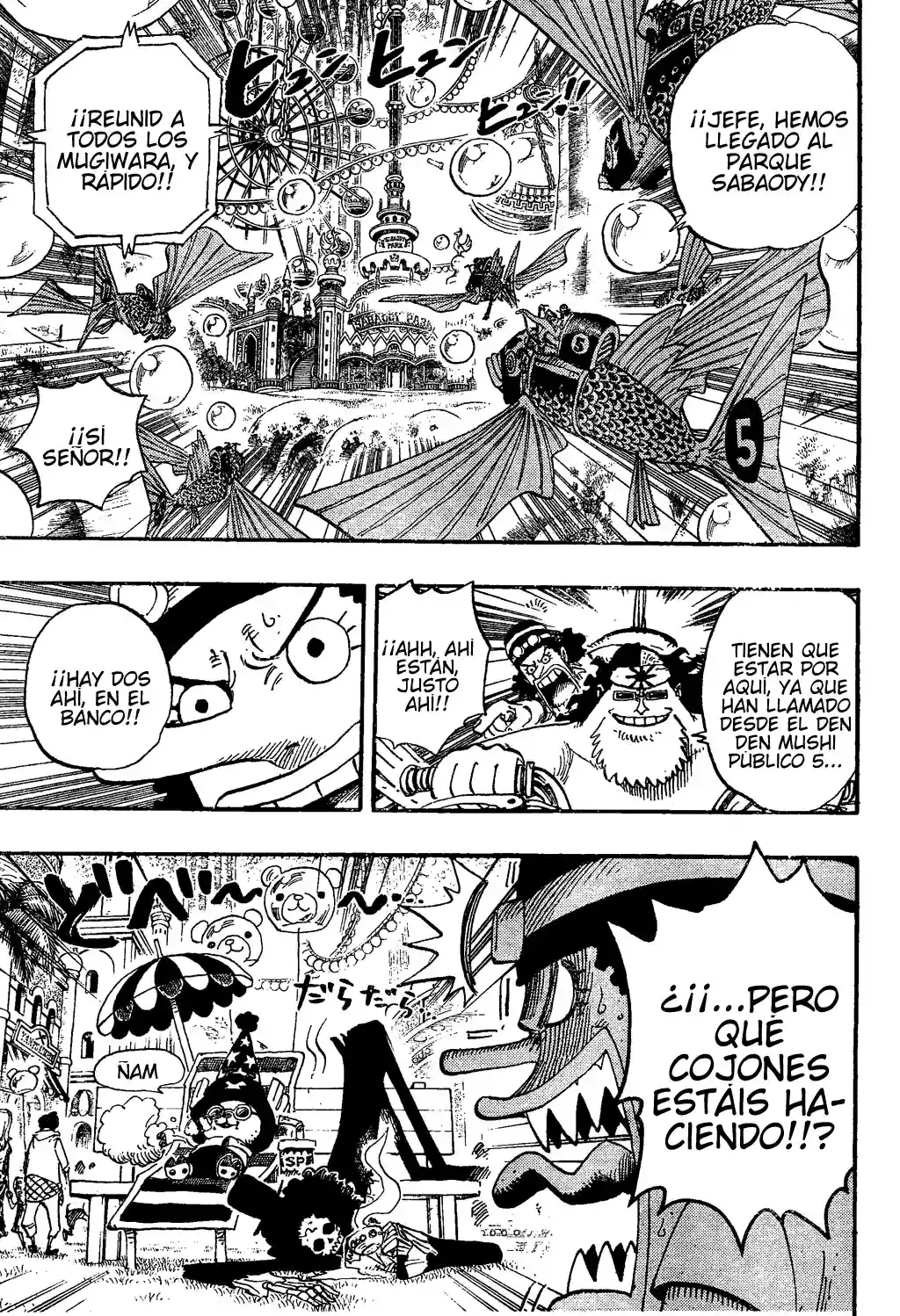 One Piece capítulo 500 página 5