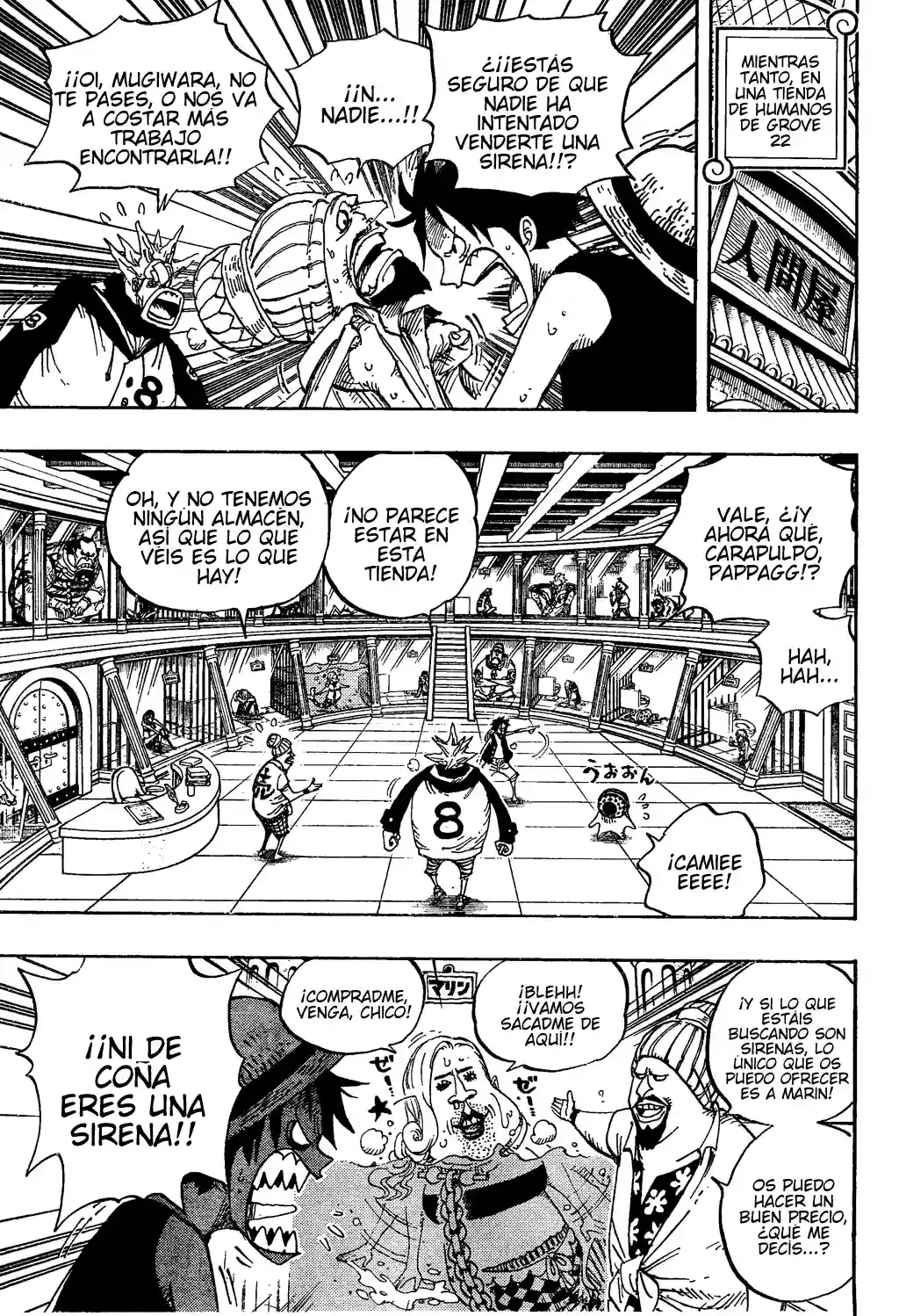One Piece capítulo 500 página 7