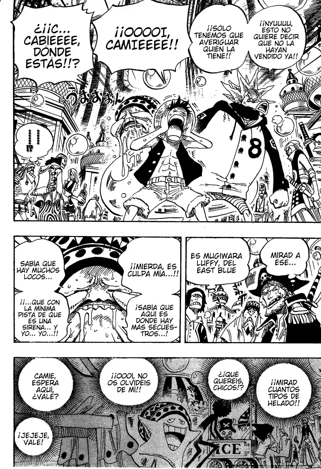 One Piece capítulo 500 página 8