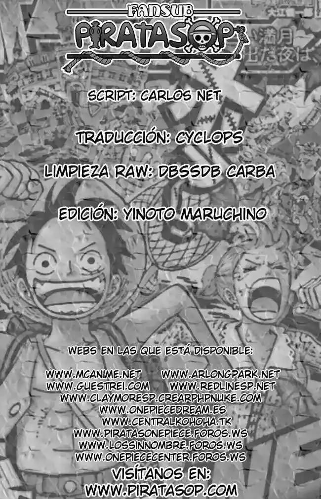 One Piece capítulo 507 página 19
