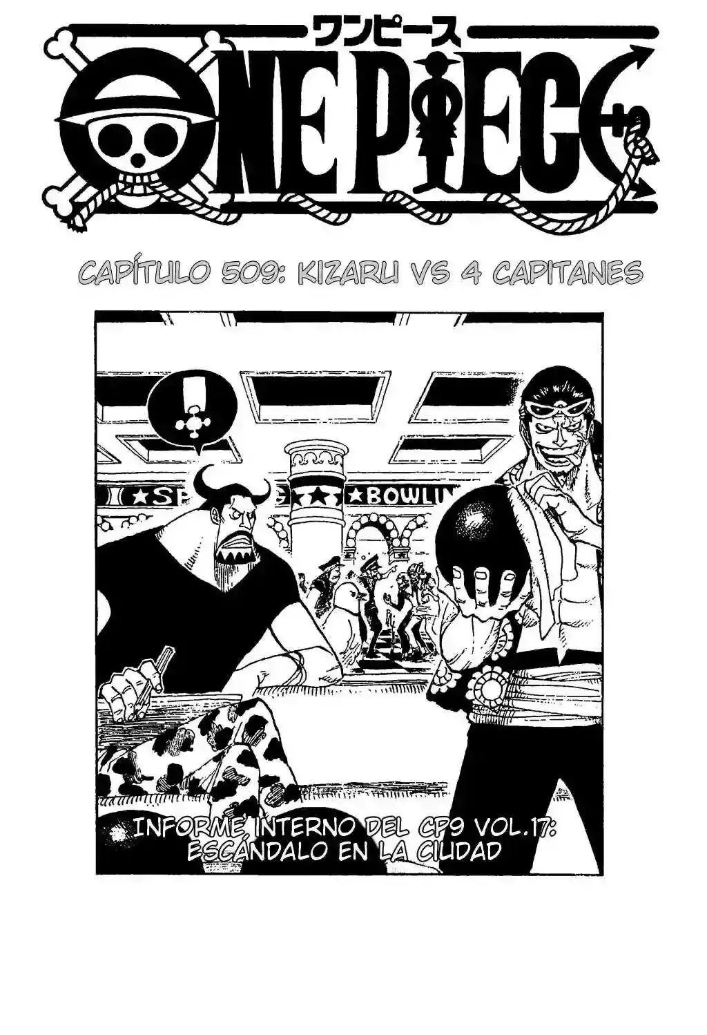 One Piece capítulo 509 página 1