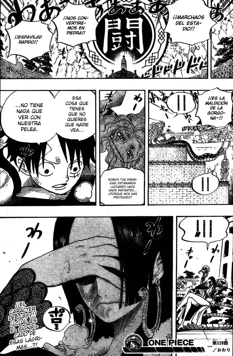 One Piece capítulo 520 página 17