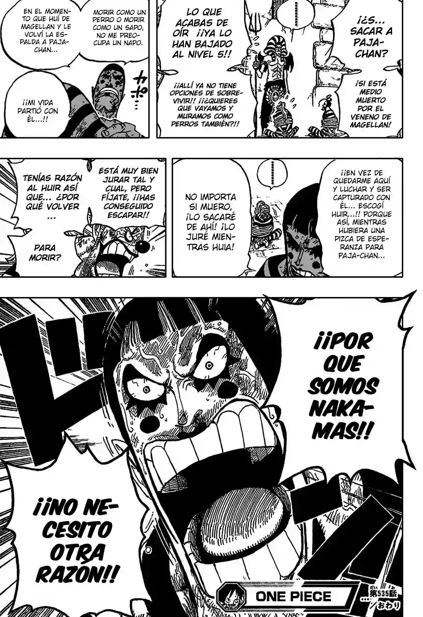 One Piece capítulo 535 página 19