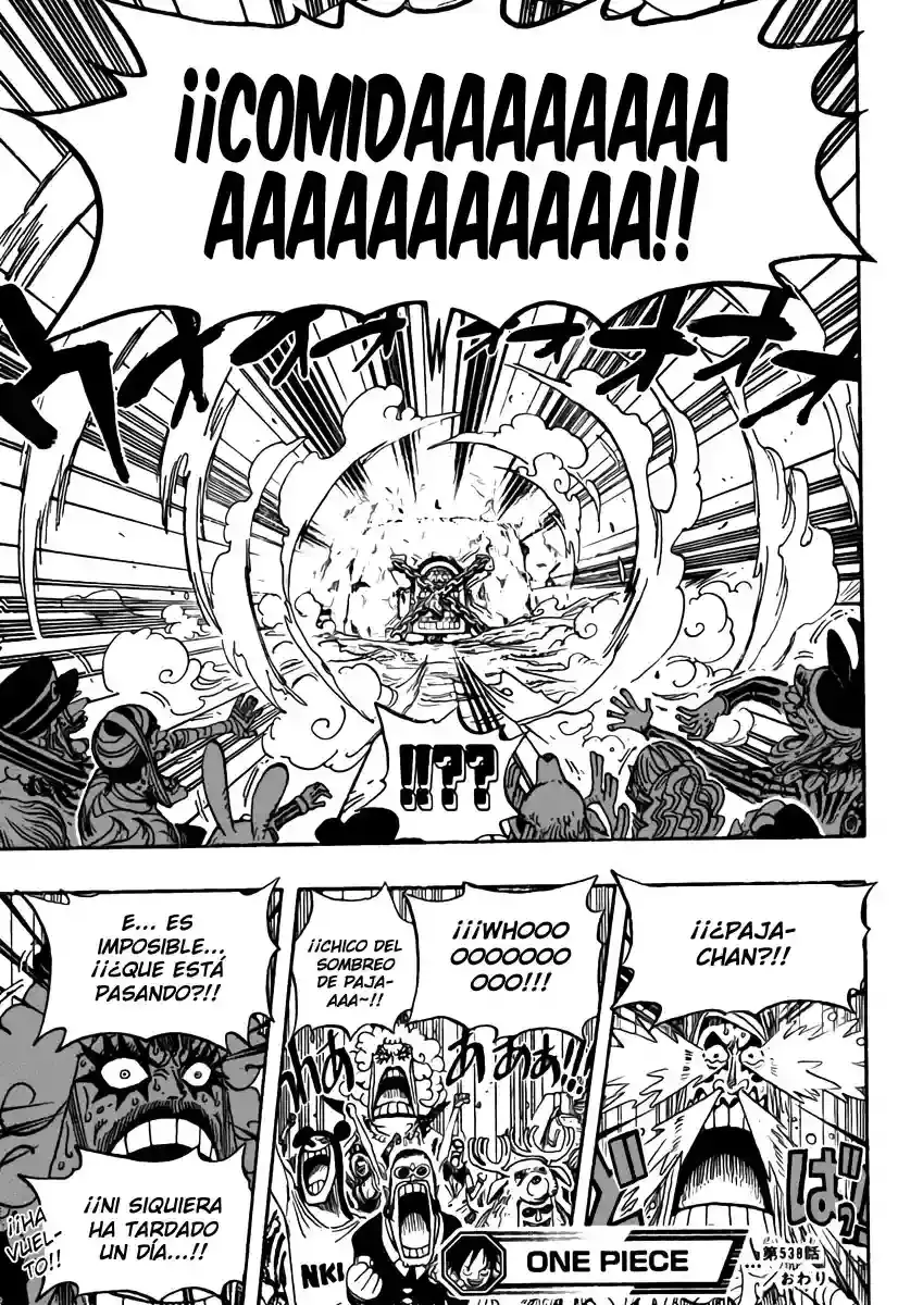One Piece capítulo 538 página 19
