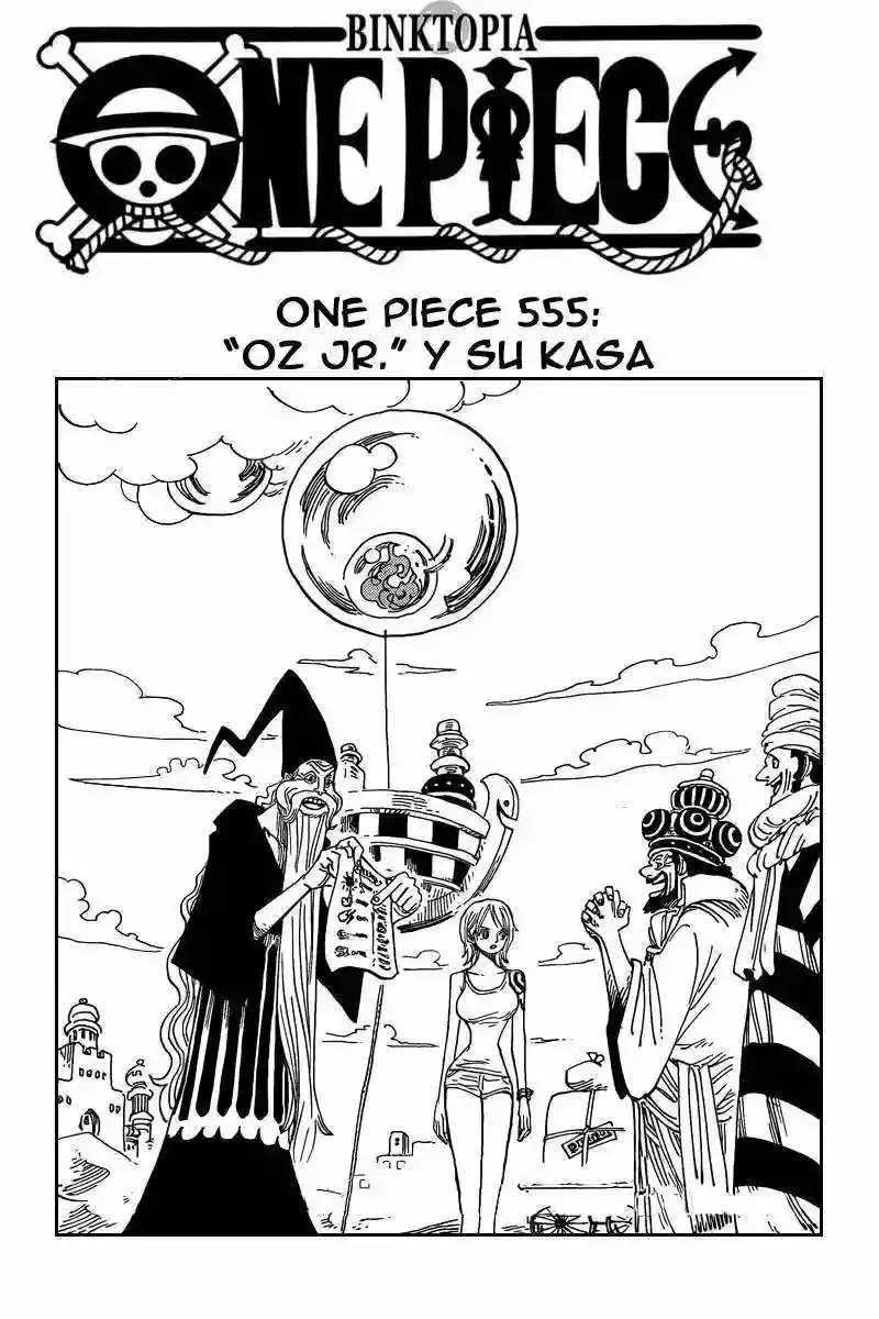 One Piece capítulo 555 página 1