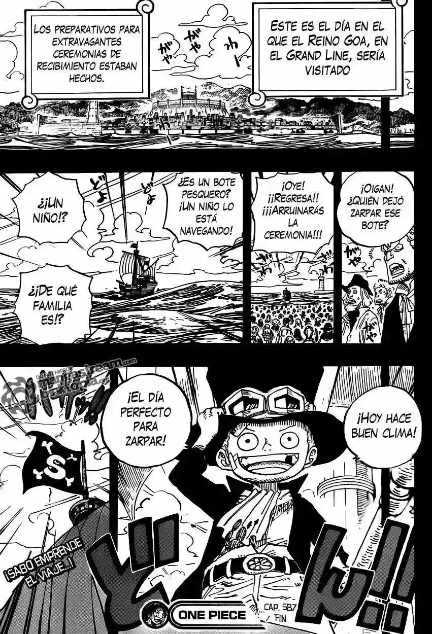 One Piece capítulo 587 página 20