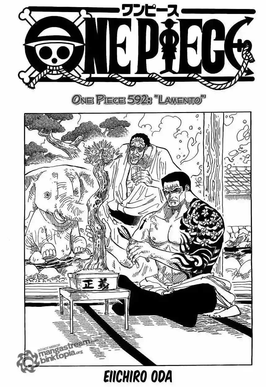 One Piece capítulo 592 página 2