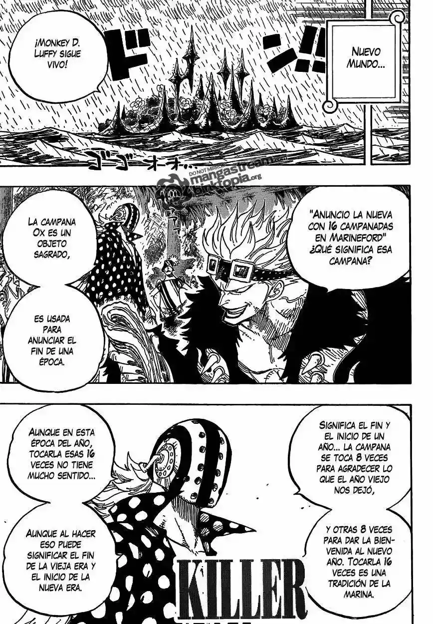 One Piece capítulo 594 página 11