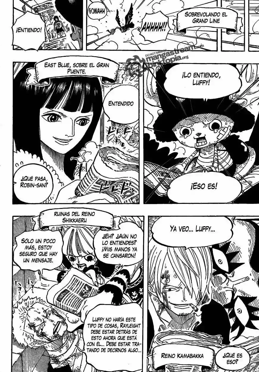 One Piece capítulo 594 página 16