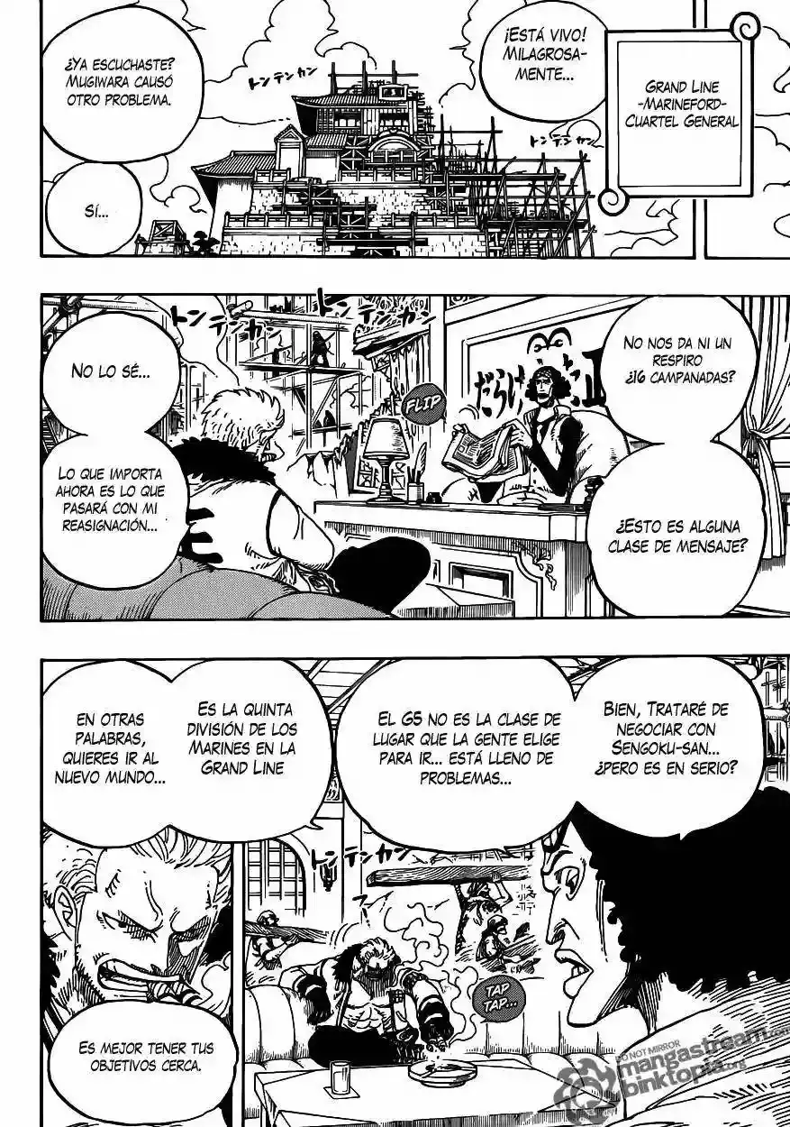 One Piece capítulo 594 página 6