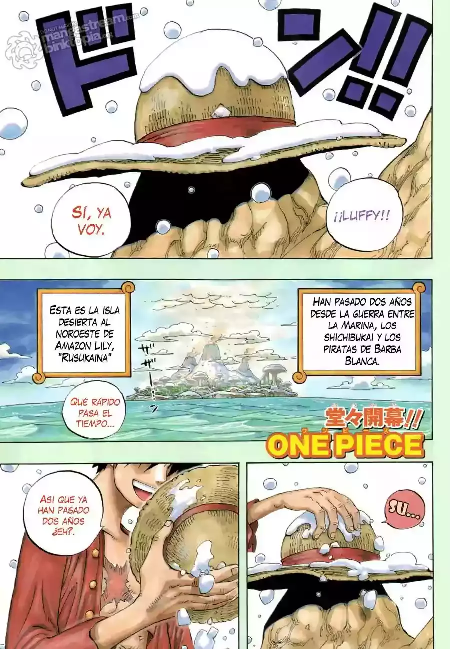 One Piece capítulo 598 página 4
