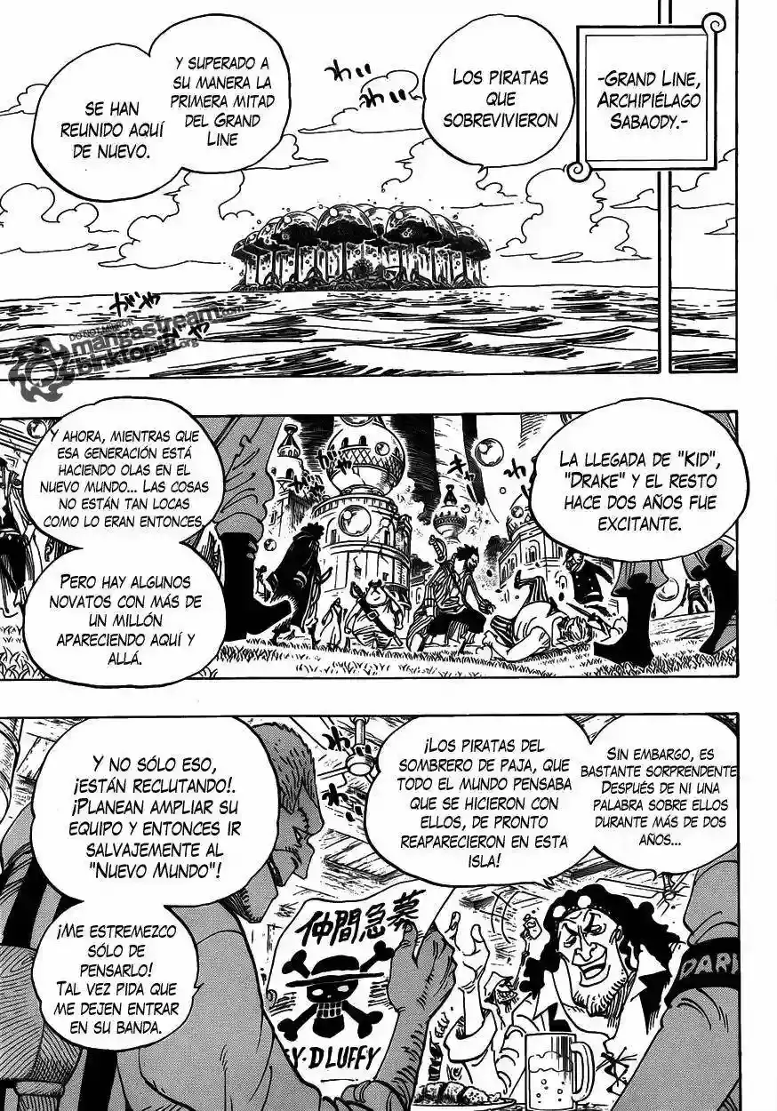 One Piece capítulo 598 página 7