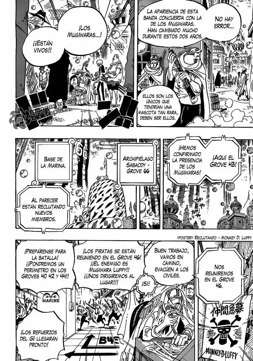 One Piece capítulo 599 página 14