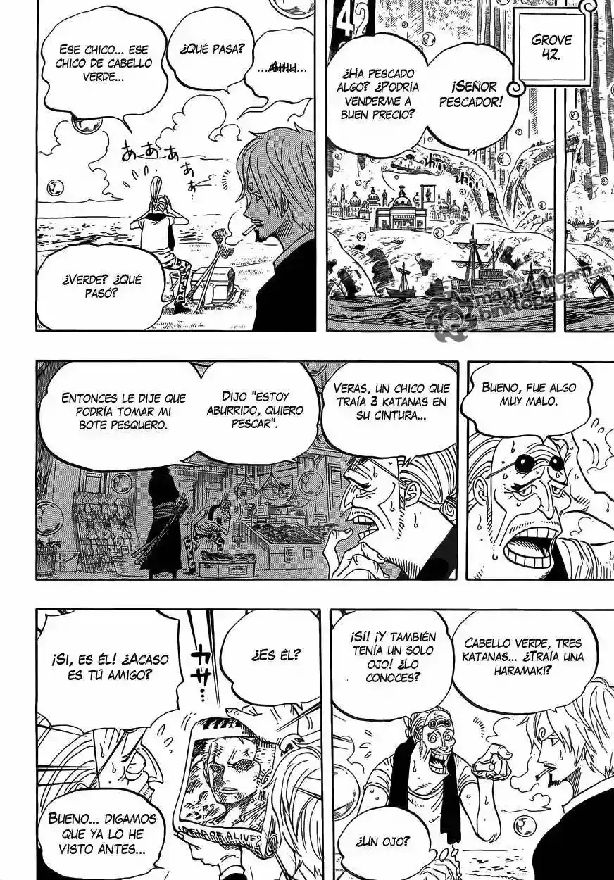 One Piece capítulo 599 página 16