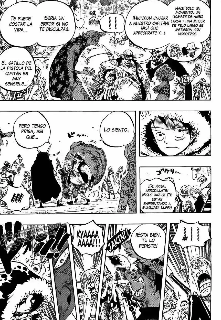 One Piece capítulo 599 página 6
