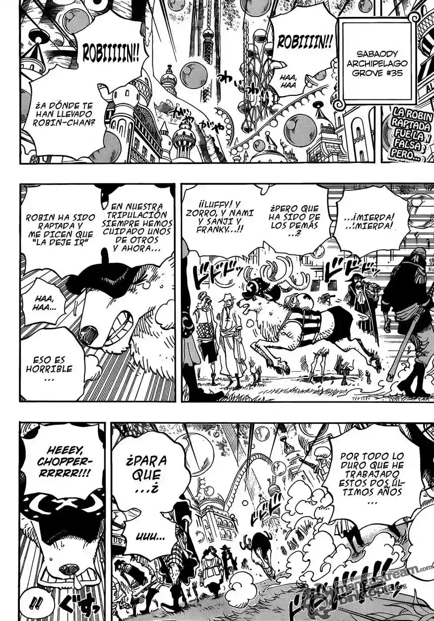 One Piece capítulo 600 página 3