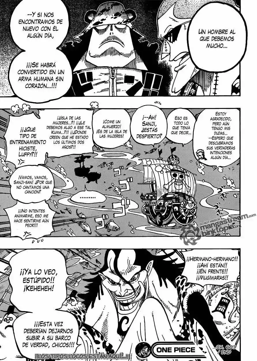One Piece capítulo 603 página 17