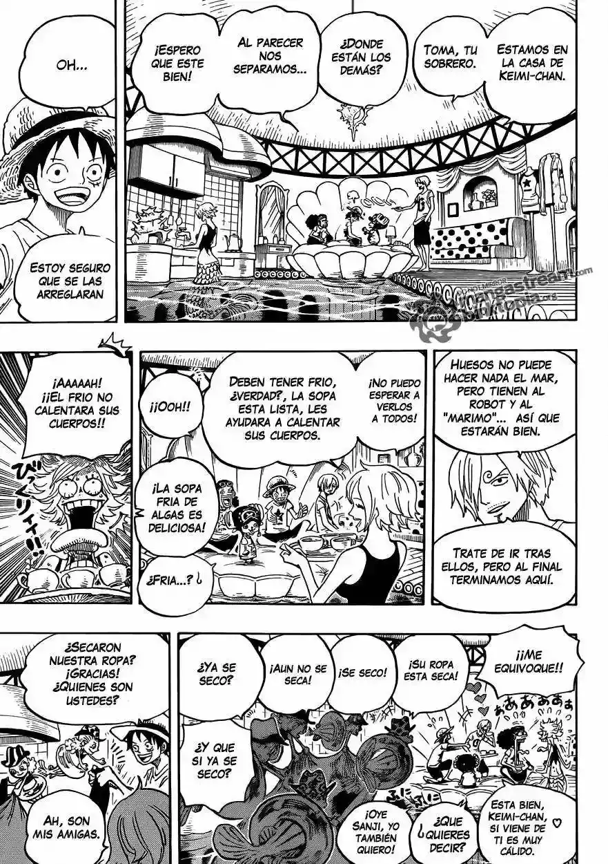 One Piece capítulo 608 página 12