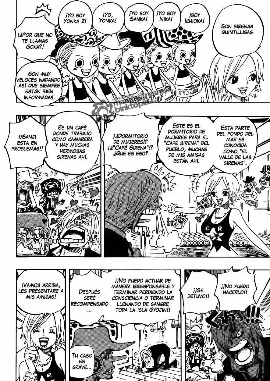 One Piece capítulo 608 página 13