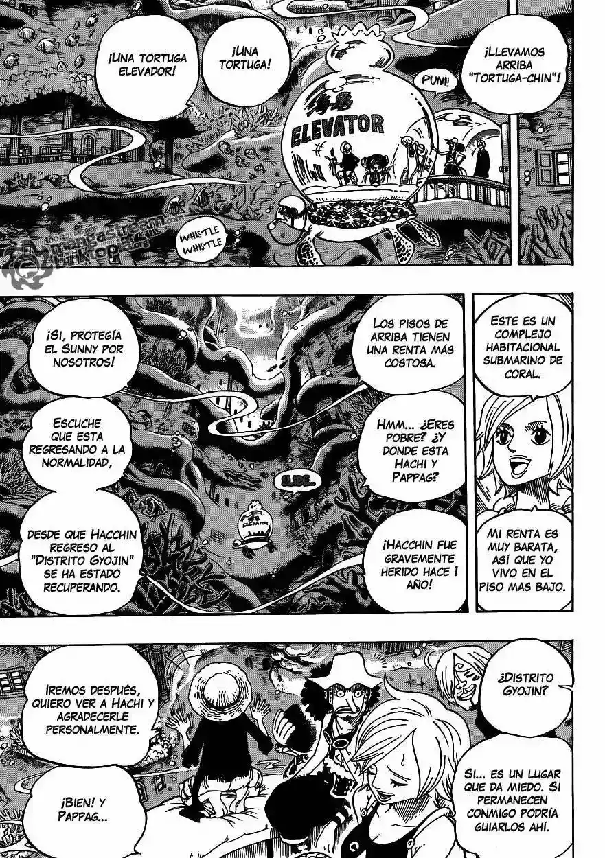 One Piece capítulo 608 página 14