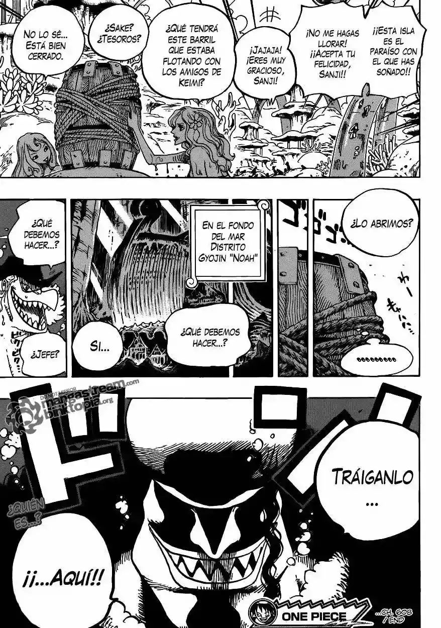 One Piece capítulo 608 página 17