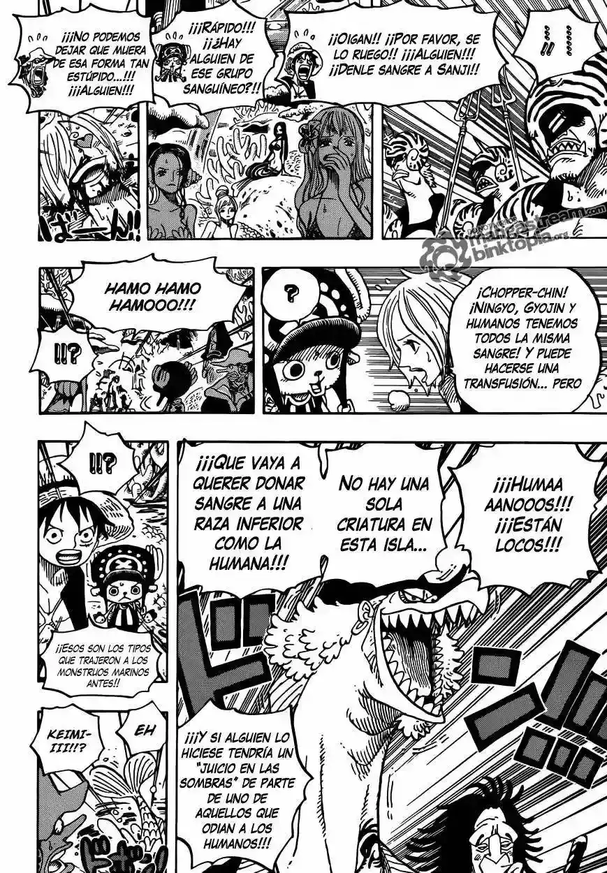 One Piece capítulo 609 página 12