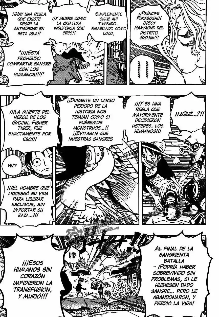 One Piece capítulo 609 página 13