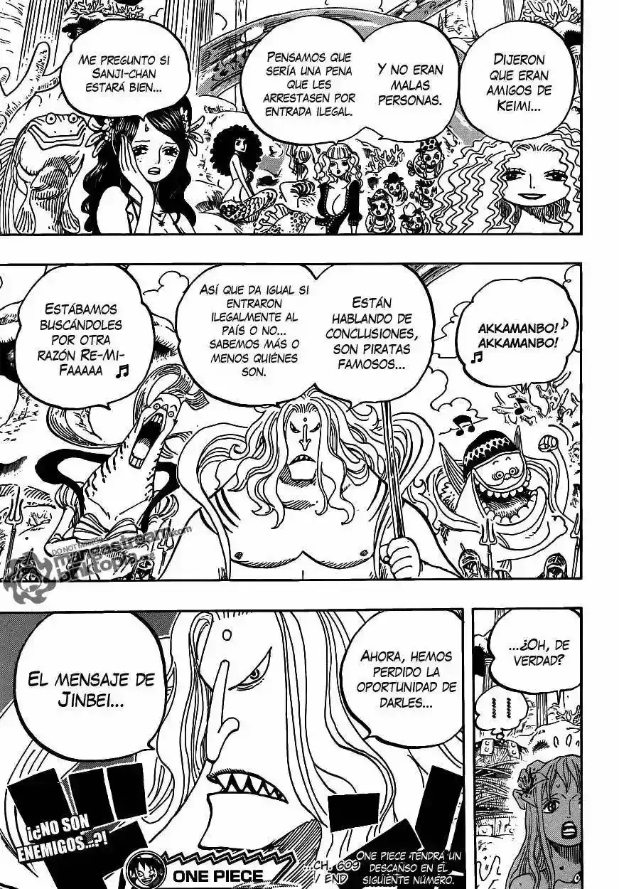 One Piece capítulo 609 página 19