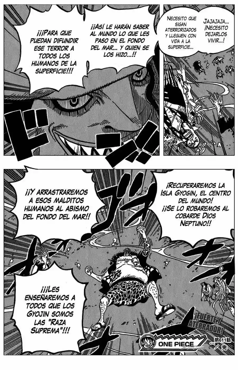 One Piece capítulo 611 página 17