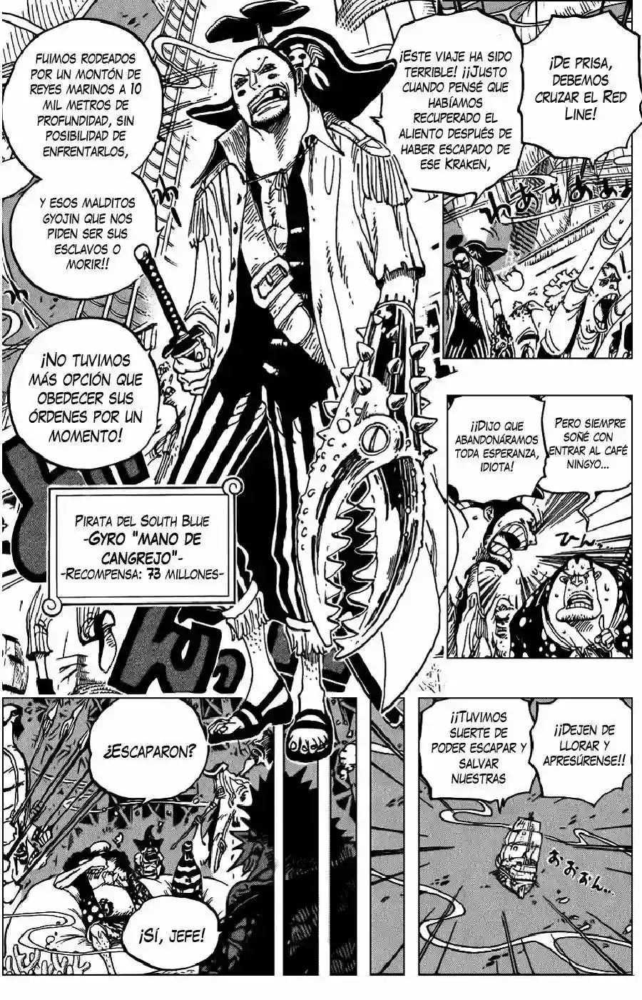 One Piece capítulo 611 página 4