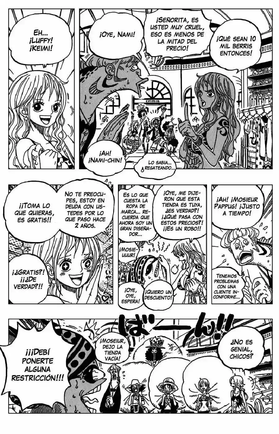 One Piece capítulo 611 página 8