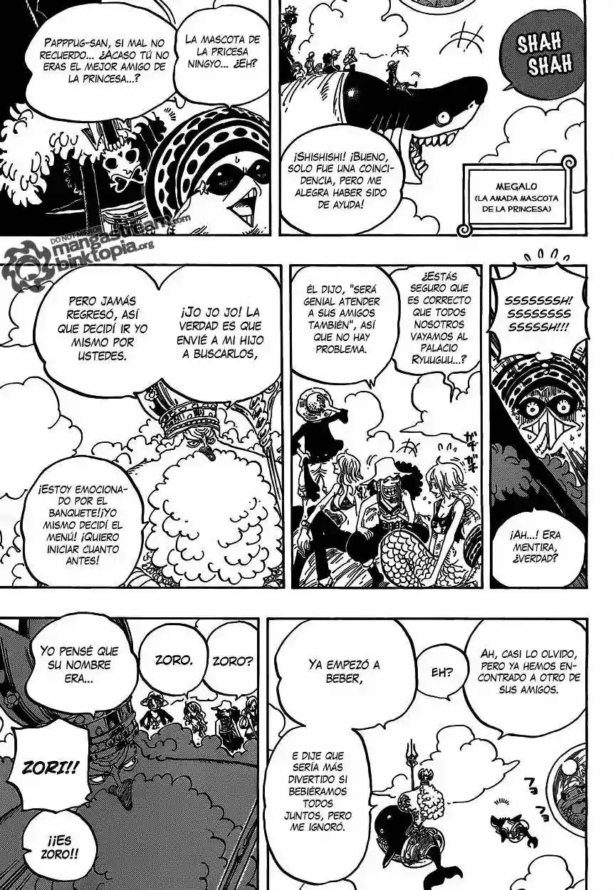 One Piece capítulo 612 página 10