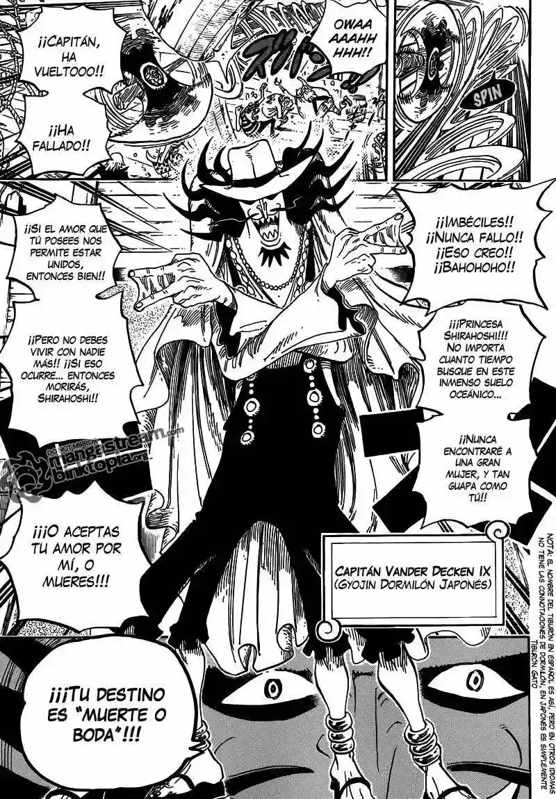 One Piece capítulo 613 página 4