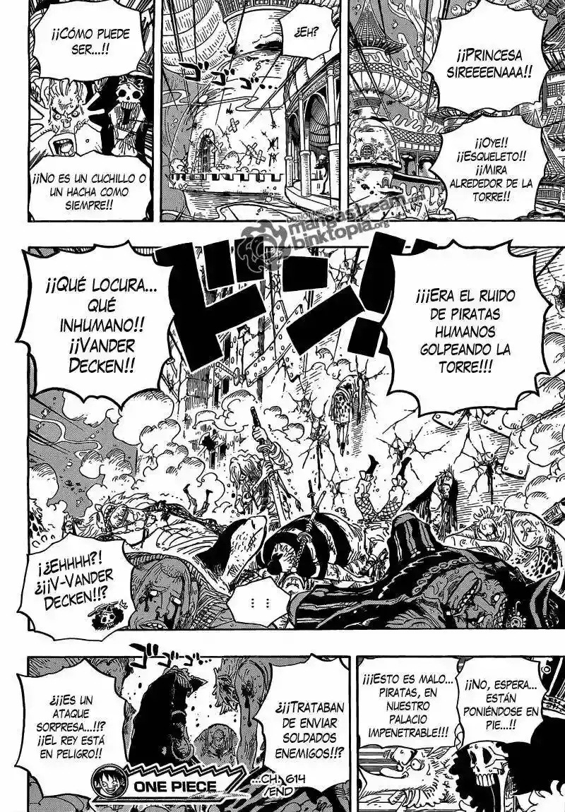One Piece capítulo 614 página 17