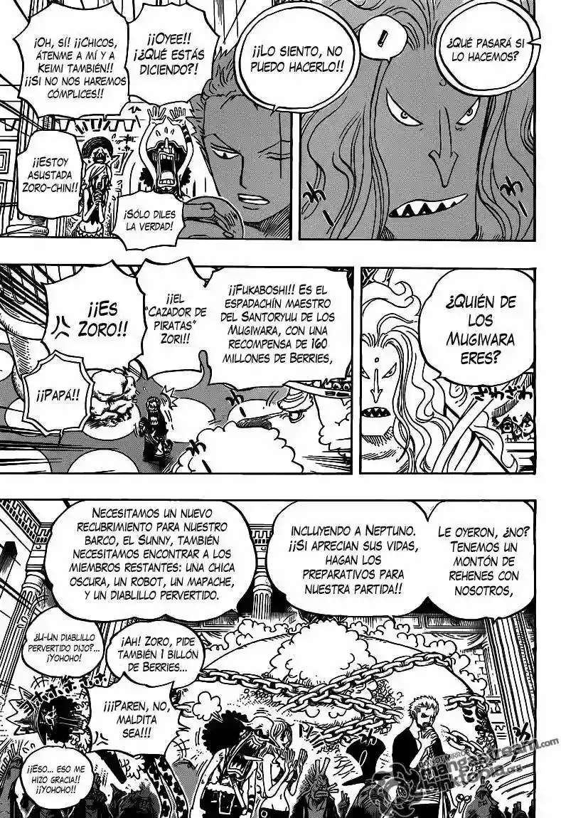 One Piece capítulo 614 página 7